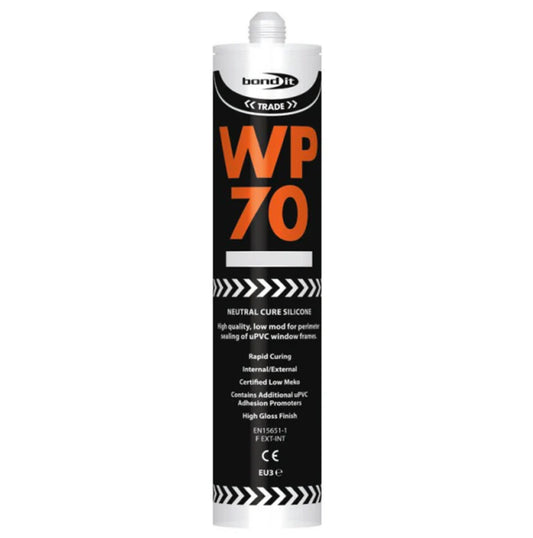 BOND-IT WP70 LOW MODULUS NEUTRAL CURE LMN SILICONE - BLACK