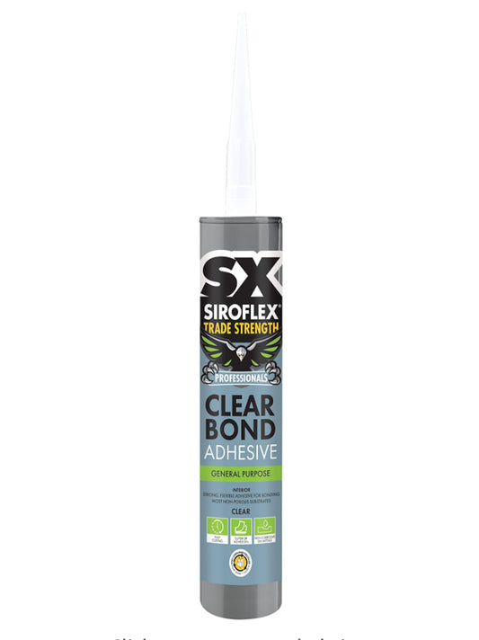 SIROFLEX CLEARBOND MS POLYMER CLEAR - 290ML