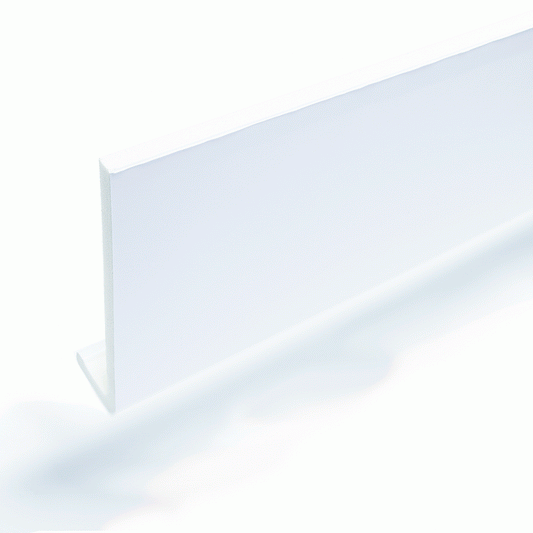 CAPPING BOARD WHITE 100MM X 10MM - 5 METRE