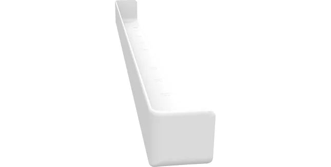 EXTERNAL FASCIA CORNER WHITE 600MM - 24IN