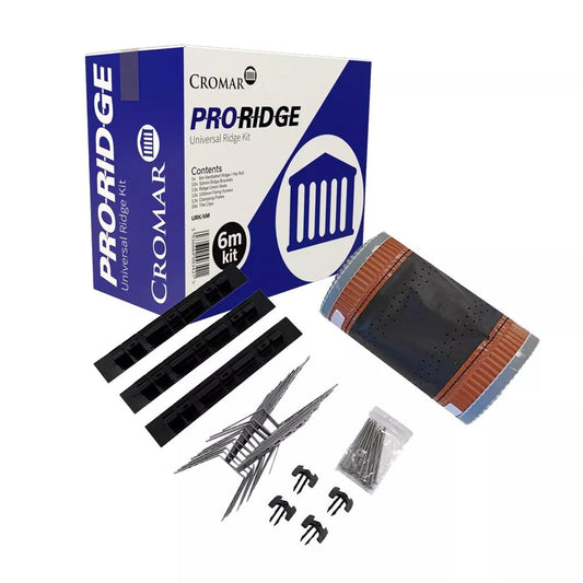 CROMAR UNIVERSAL PRO DRY RIDGE KIT - 6 METRE