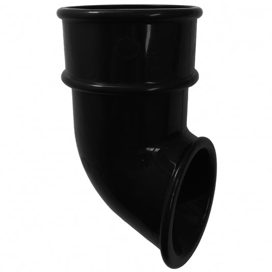 BLACK ROUND DOWNPIPE SHOE