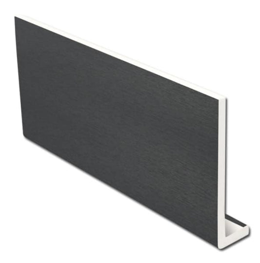 CAPPING BOARD WOODGRAIN ANTHRACITE GREY 150MM X 10MM - 5 METRE