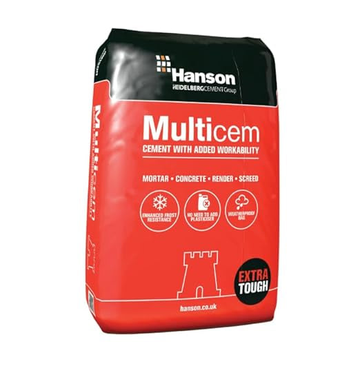 HANSON MULTICEM CEMENT PLASTIC BAG - 25KG