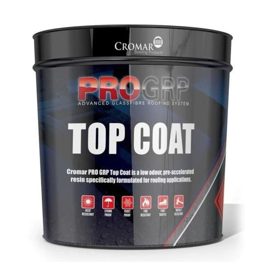 GRP TOPCOAT DARK GREY CROMAR - 10KG