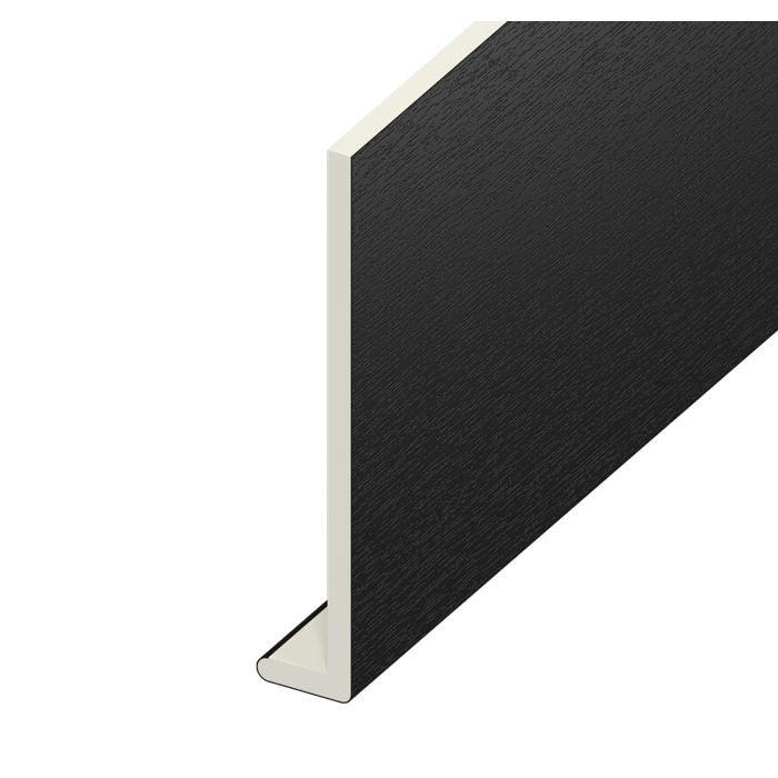 CAPPING BOARD BLACK ASH WOODGRAIN 175MM X 10MM - 5 METRE