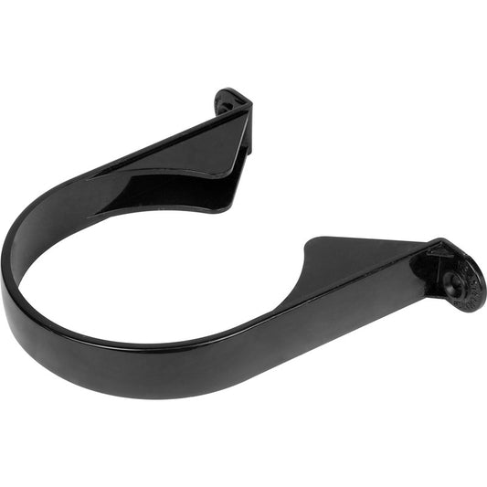 SOIL PIPE CLIP BRACKET BLACK - 110MM