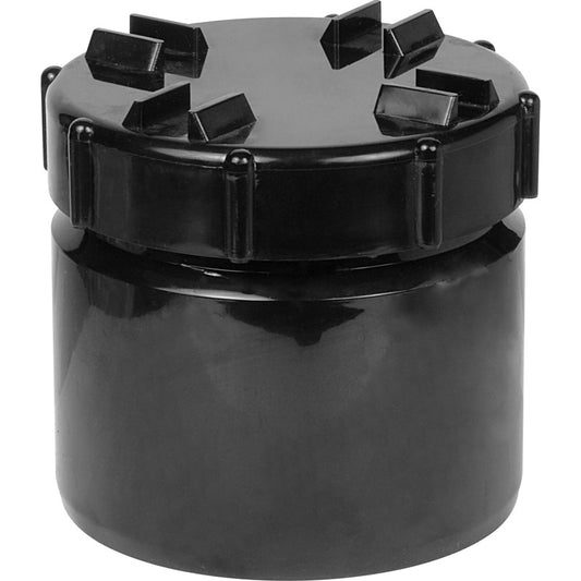 SOIL PIPE ACCESS PLUG BLACK - 110MM