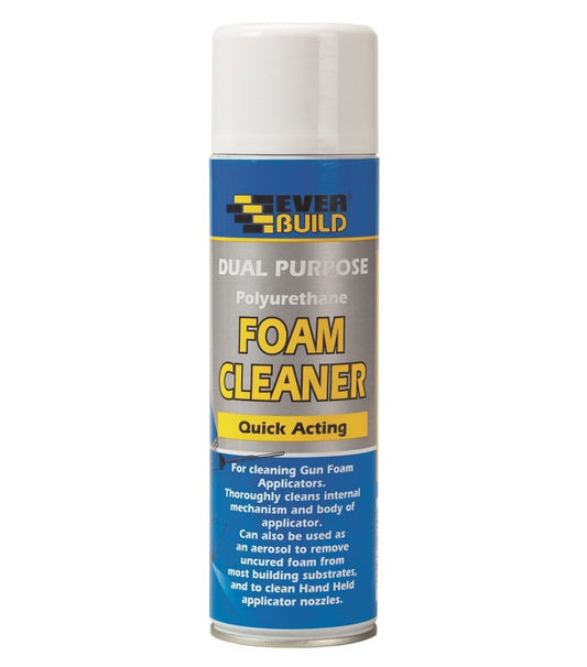 EVERBUILD SPRAY FOAM CLEANER - 500ML