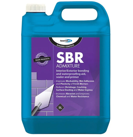 BOND-IT SBR MORTAR ADMIXTURE - 5 LITRE