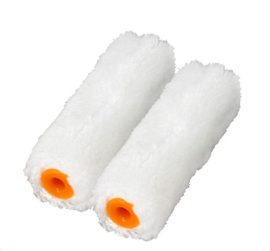 FAITHFULL MINI ROLLER MEDIUM PILE REFILLS - 2 PACK