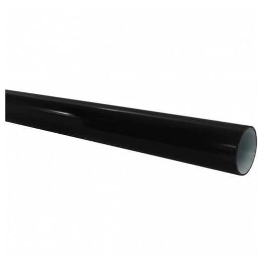 BLACK ROUND DOWNPIPE - 2.75 METRE