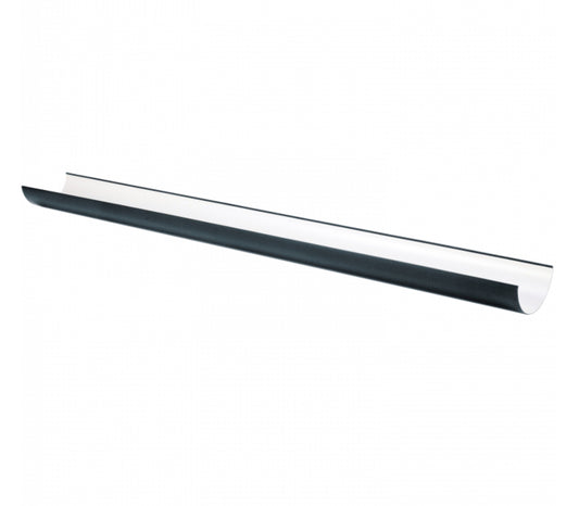 ANTHRACITE GREY ROUND GUTTER - 4 METRE