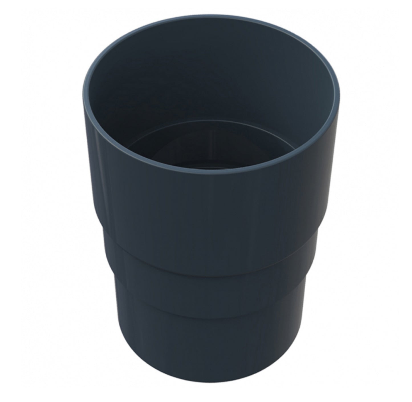 ANTHRACITE GREY ROUND DOWNPIPE SOCKET