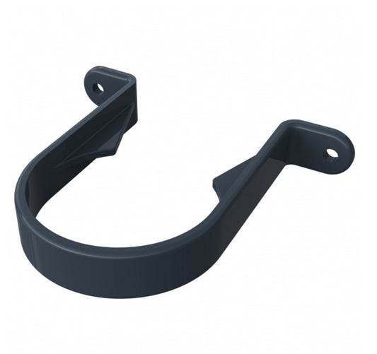 ANTHRACITE GREY ROUND DOWNPIPE CLIP