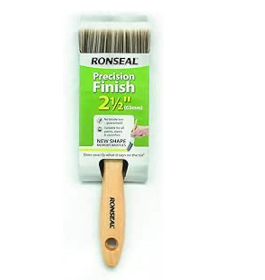 RONSEAL PRECISION FINISH PAINT BRUSH - 1IN