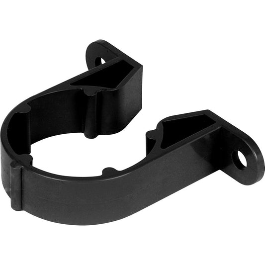 PUSH FIT / SOLVENT WELD WASTE PIPE BLACK CLIP - 32MM