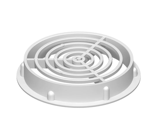 SOFFIT CIRCULAR VENT WHITE - 70MM