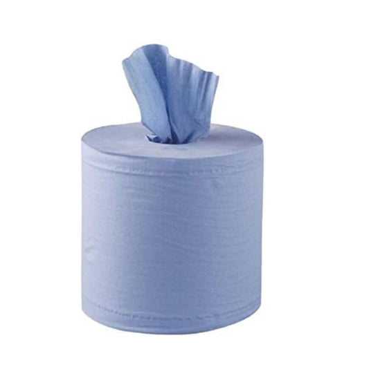 PAPER ROLL BLUE 2 PLY - 150 METRE