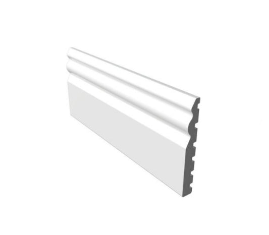 OGEE WHITE SKIRTING BOARD 125MM - 5 METRE