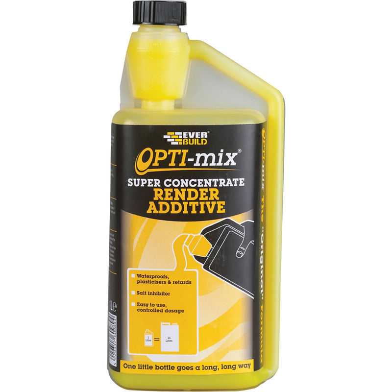 EVERBUILD OPTI-MIX 3 IN 1 RENDER ADDITIVE - 1 LITRE