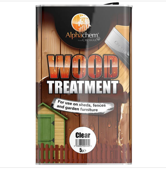 ALPHACHEM WOOD TREATMENT & PRESERVER DARK BROWN - 5 LITRE