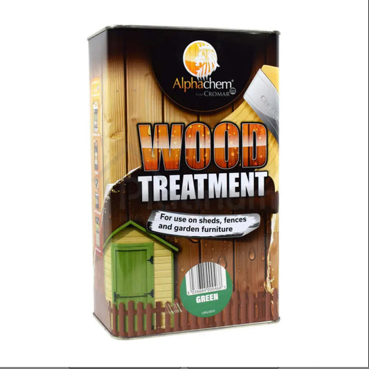 ALPHACHEM WOOD TREATMENT & PRESERVER GREEN - 5 LITRE