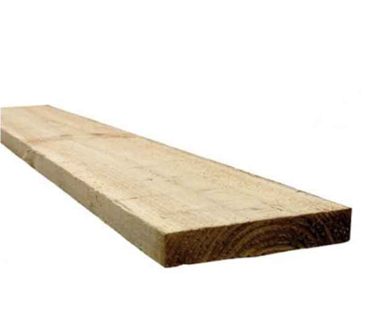 WOOD TIMBER GRAVEL BOARDING 22MM X 150MM CU3 - 4.8 METRE