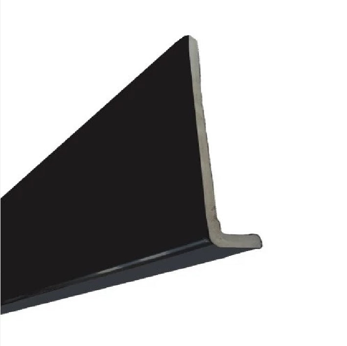 CAPPING BOARD BLACK GLOSS 225MM X 10MM - 5 METRE