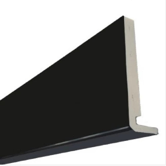 FASCIA BOARD BLACK GLOSS 150MM X 18MM - 5 METRE