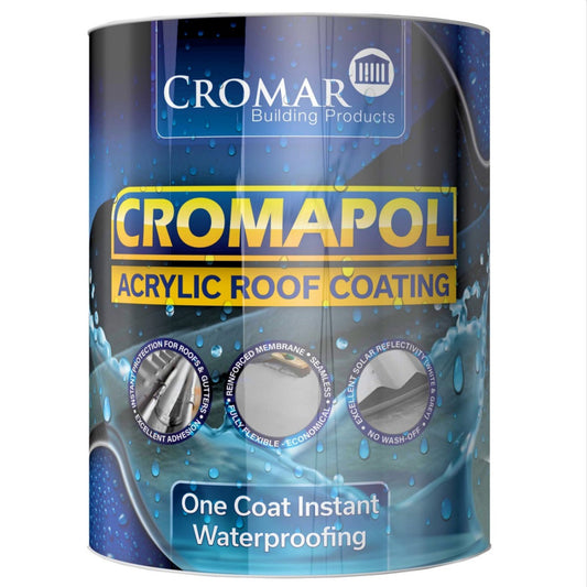 CROMAPOL ROOF COATING WHITE - 2.5 KG