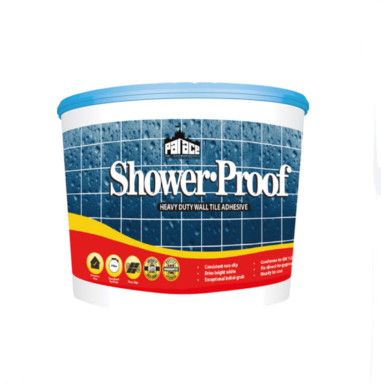 PALACE SHOWERPROOF HEAVY DUTY WHITE TILE ADHESIVE - 22KG